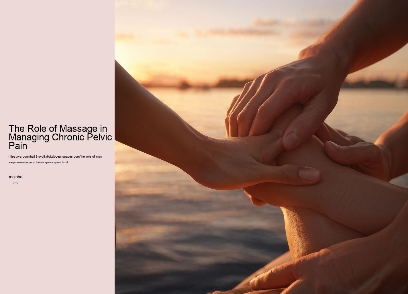 The Role of Massage in Managing Chronic Pelvic Pain